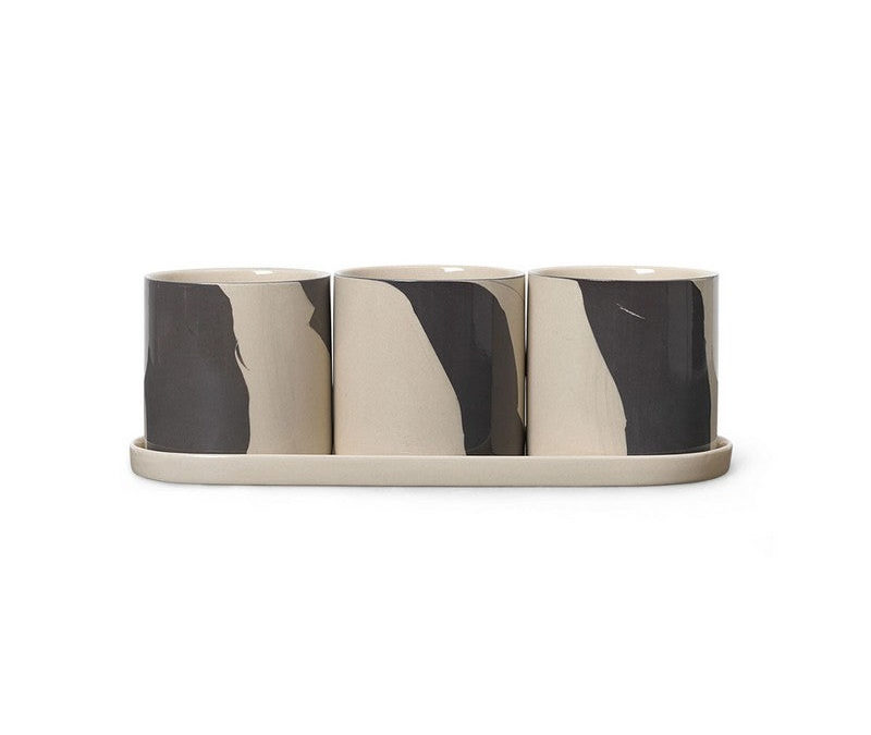 Cache Pot Inlay Herb Pot